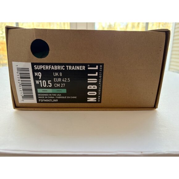 NOBULL Brand New Superfabric Trainer Sneaker Mint Green Women’s 10.5 / Men’s 9 - Picture 11 of 11
